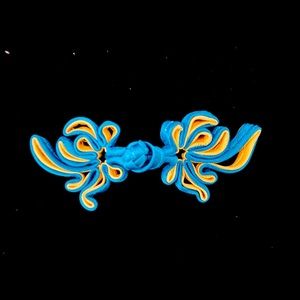 NWOT Ornamental Chinese Frog Closures for Fastening Garments 5 Pairs Included